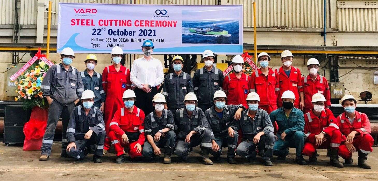 OSM Thome — 3rd-hull-for-ocean-infinity-and-osm.-steel-cutting-ceremony-in-vietnam