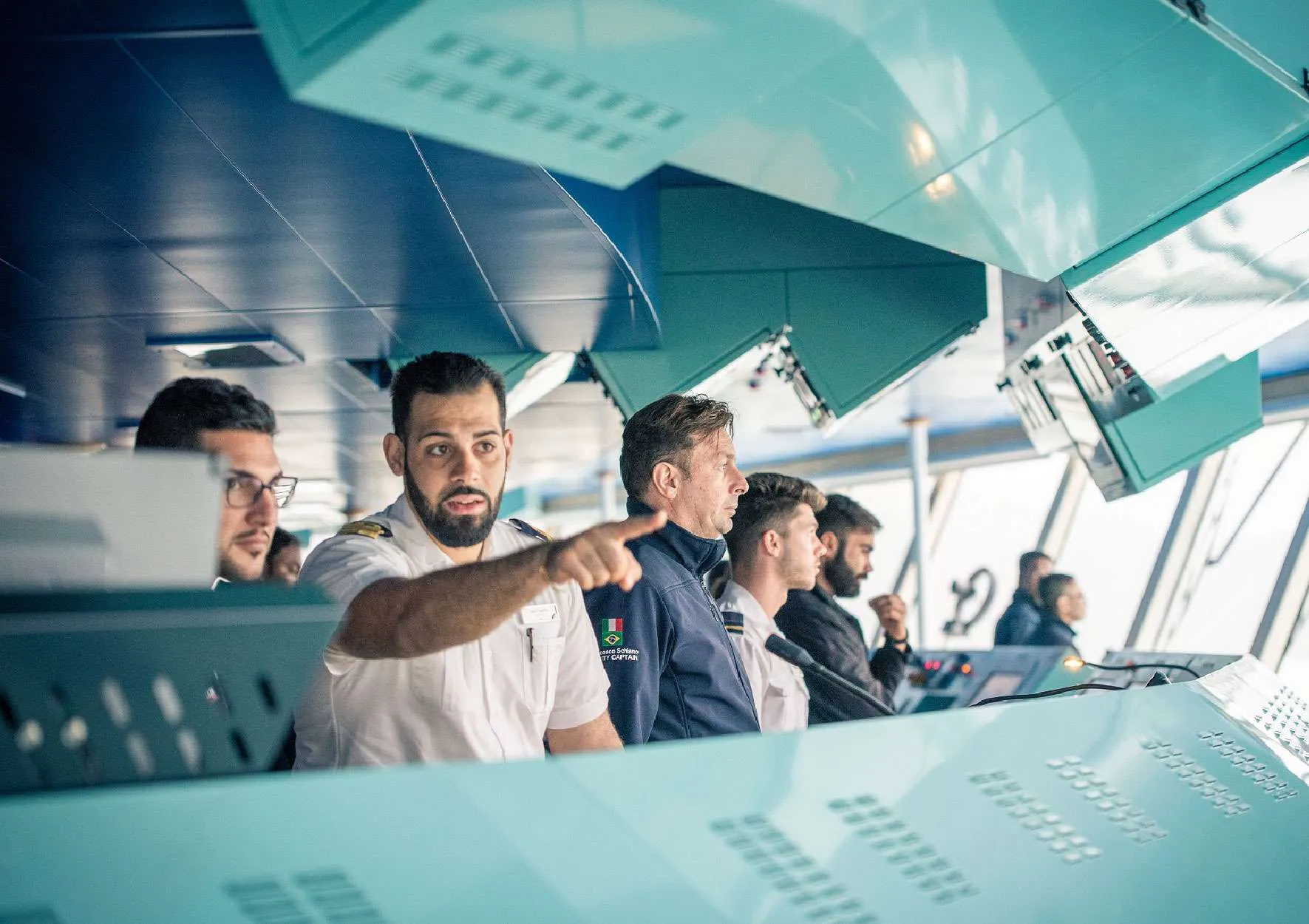 Marine and offshore crew recruitment hero banner — OSM Thome