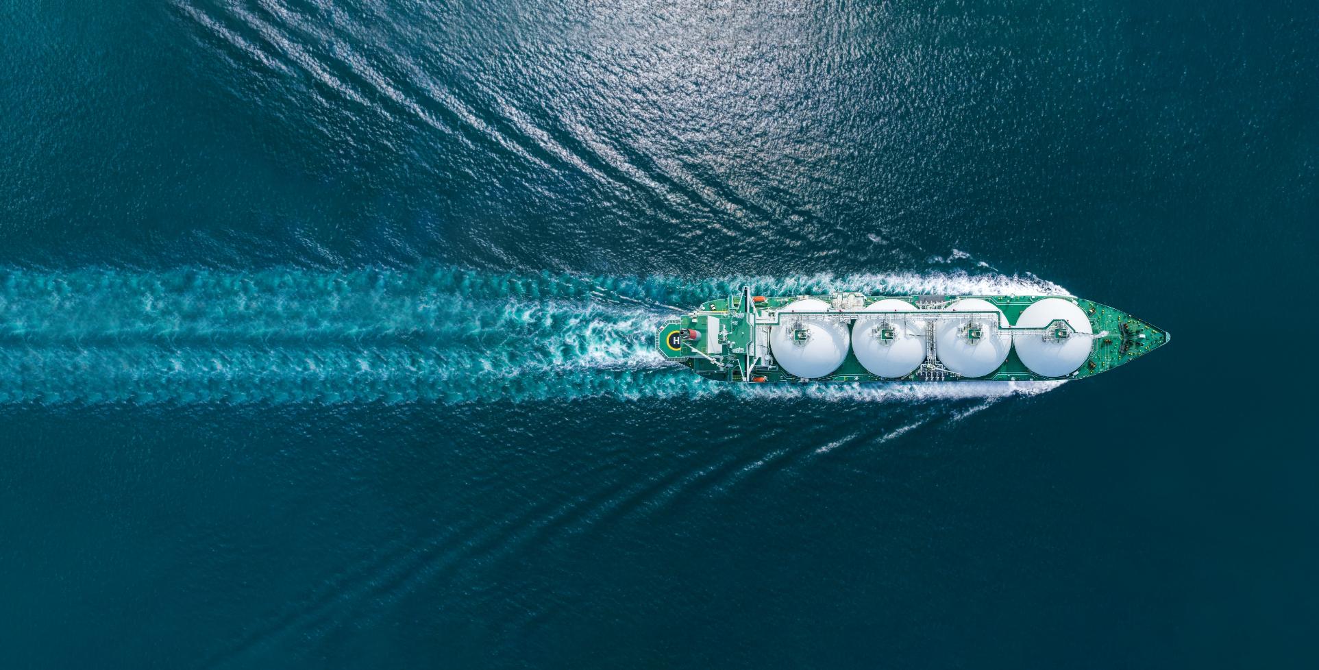 LNG gas carrier under OSM Thome gas carrier ship management