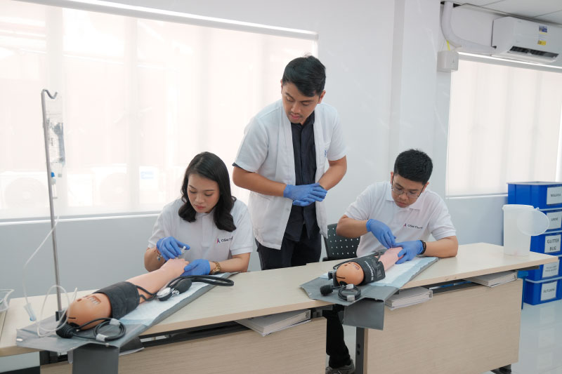 Health, safety, quality and environmental protection training at OSM Thome maritime training academy
