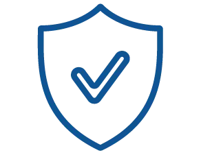 Safety, health and quality icon