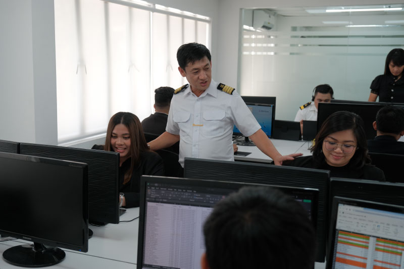iLearn digital learning platform used by OSM Thome maritime training academy