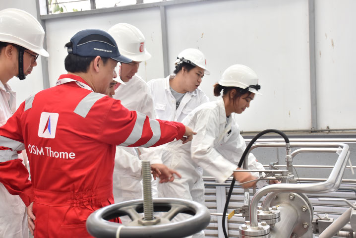 OSM Thome Maritime Leaders Academy seafarer training session